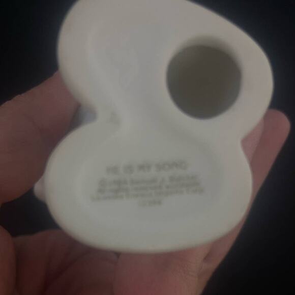 Precious Moments Vintage 1984 "He Is My Song" 2 Piece Figurines - Picture 7 of 7